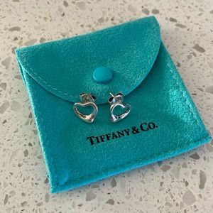 Tiffany & Co Open Heart Earrings